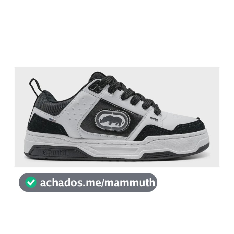 Tênis Ecko Venice Original - Masc/fem - Todas As Cores + Nf Branco/preto 42 Br