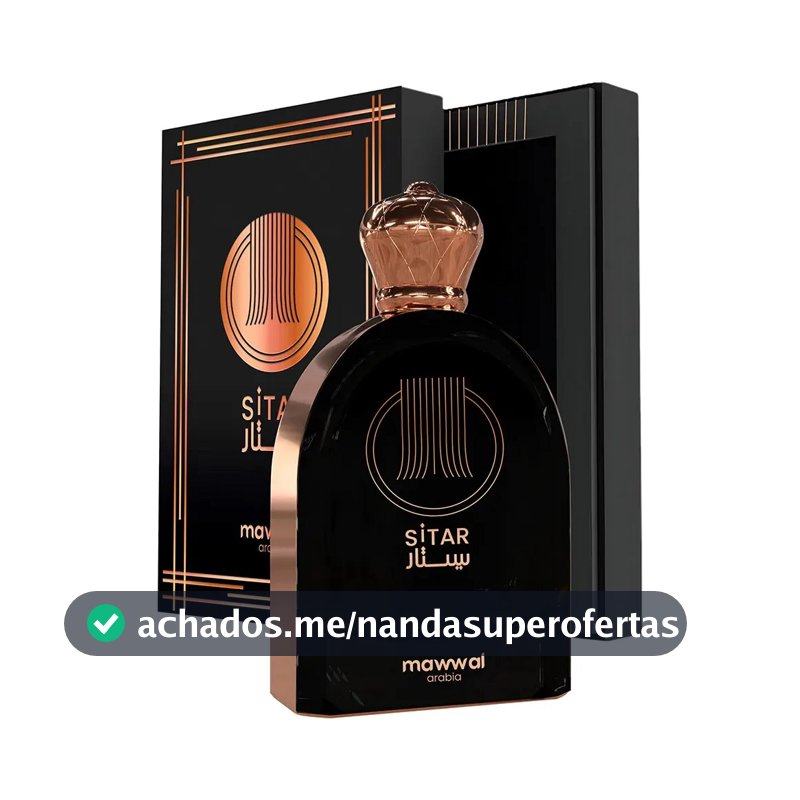 Perfume Árabe Mawwal Sitar 100ml Eau De Parfum Feminino Original