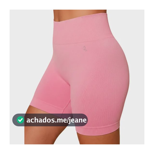 Short Benévola Poliamida Sem Costura Bermuda Fitness Sport