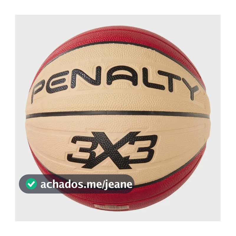 Bola Basquete Pro Ix Penalty Vermelho