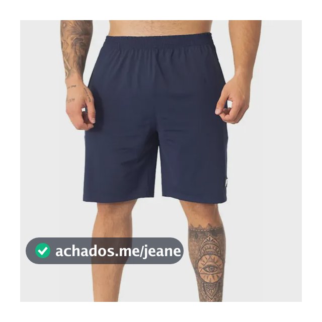 Bermuda Poliamida Tradicional Treino Academia
