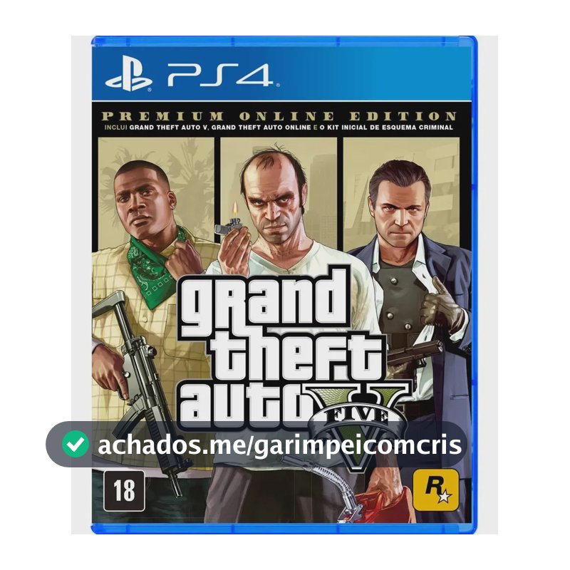 Gta V Premium Online Edition - Ps4