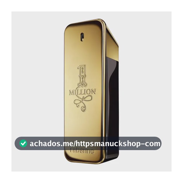 Perfume Rabanne 1 Million Eau de Toilette 200 ml masculino