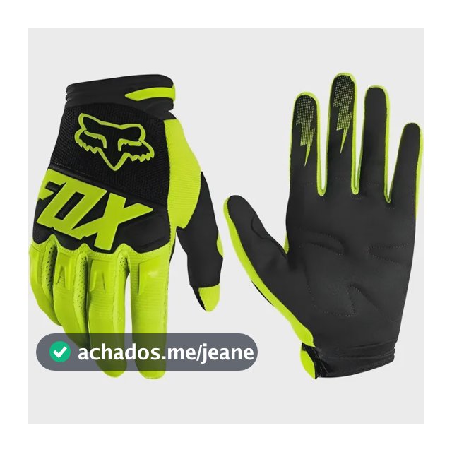 Luva Mx- Motocross Fox Dirtpaw Racing - Envio Imediato