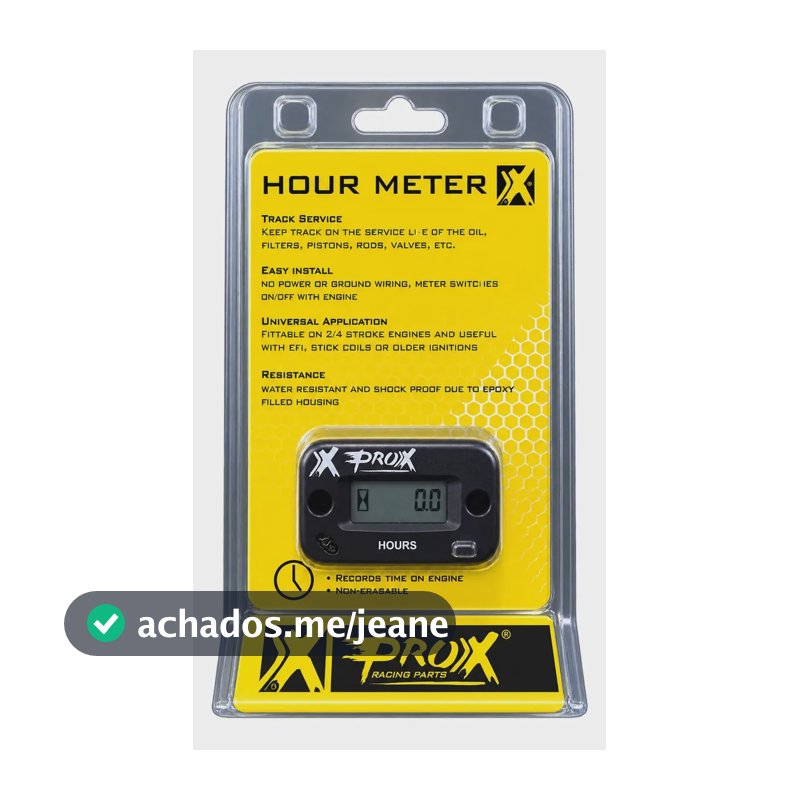 Horimetro Pro X Hour Meter Digital Motos Universal