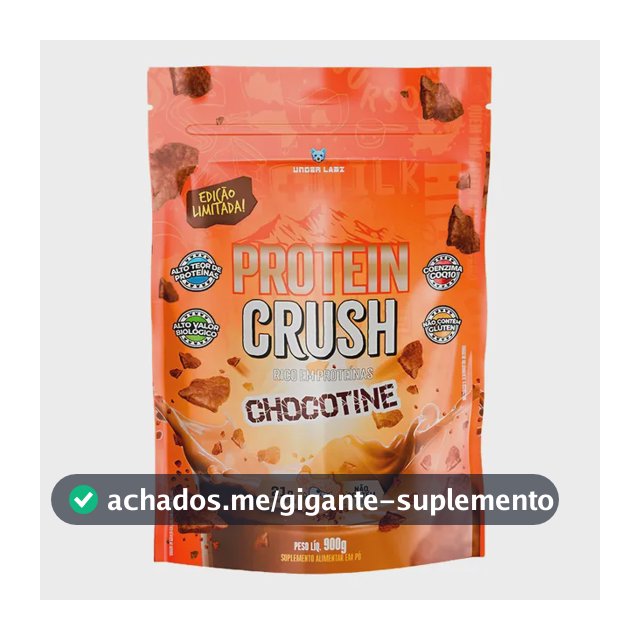 Protein Crush 900g Under Labz 100% Whey Protein Coenzima Q10