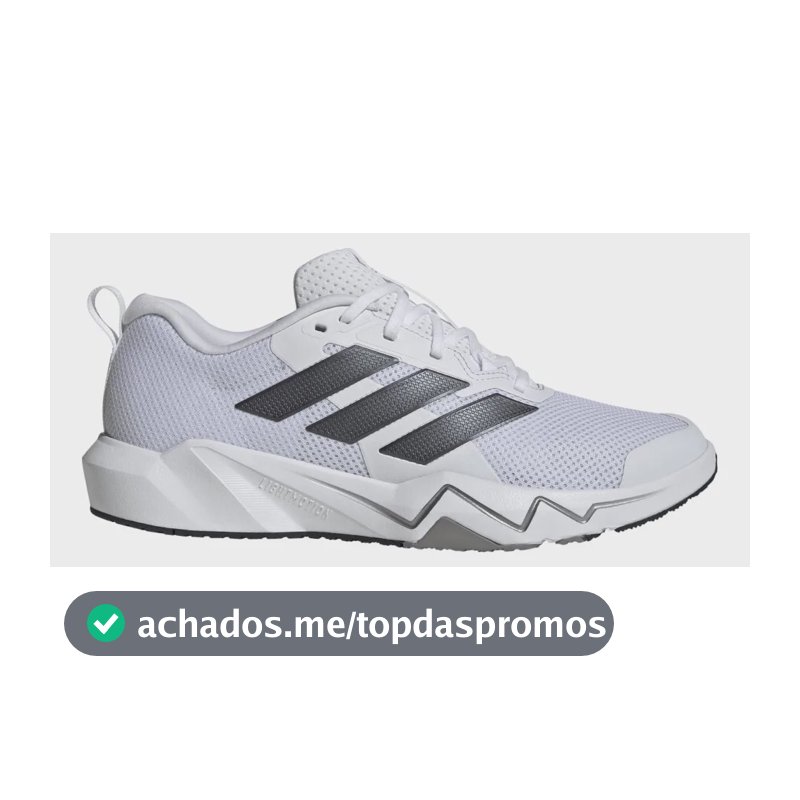 Tênis Masculino Rapidmove Go Trainer adidas Branco Lisa 41 Br
