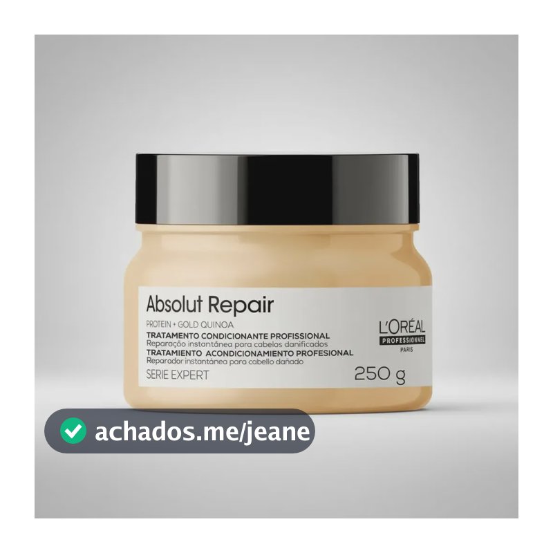 Máscara L'oréal Professionnel Serie Expert Absolut Repair Gold 250g