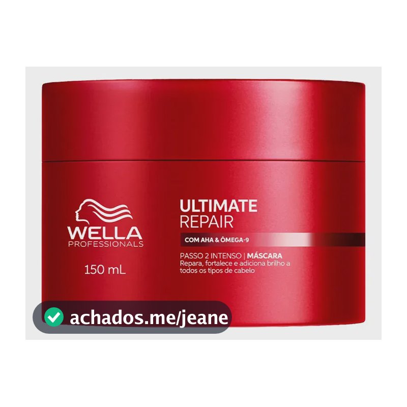 Wella Professionals Ultimate Repair Máscara 150 Ml