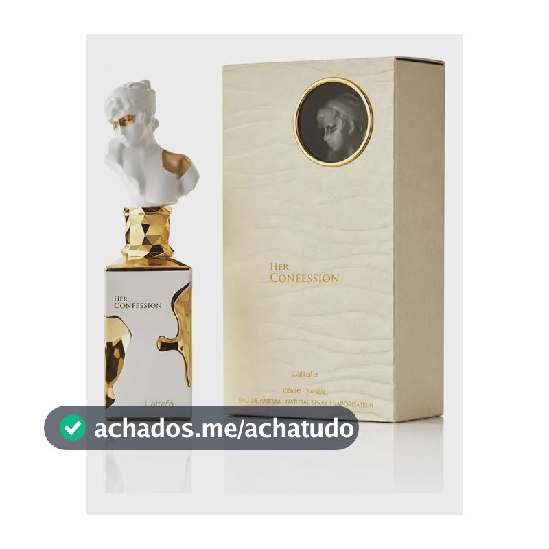 Perfume Lattafa Her Confession Edp Spray 100ml Feminino Orig