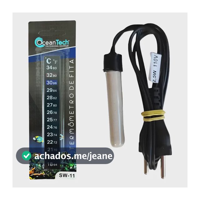 Kit Aquecimento Para Aquario De Betta Termometro E Aquecedor
