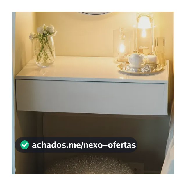 Penteadeira Suspensa Com Gaveta Multifuncional Corrediça
