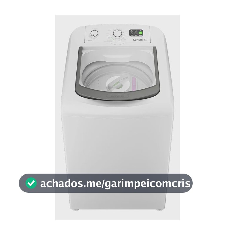Máquina De Lavar Consul 9kg Branca Com Dosagem - C Branco