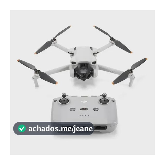 Dji Mini 3 Standard Rcn1 Cinza + Nf