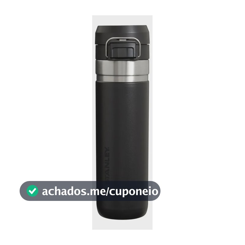 Garrafa Térmica Quick Flip Stanley Preto 710ml