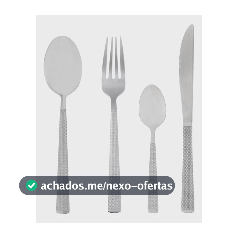 Faqueiro Inox Santorini 16 Peças Lyor
