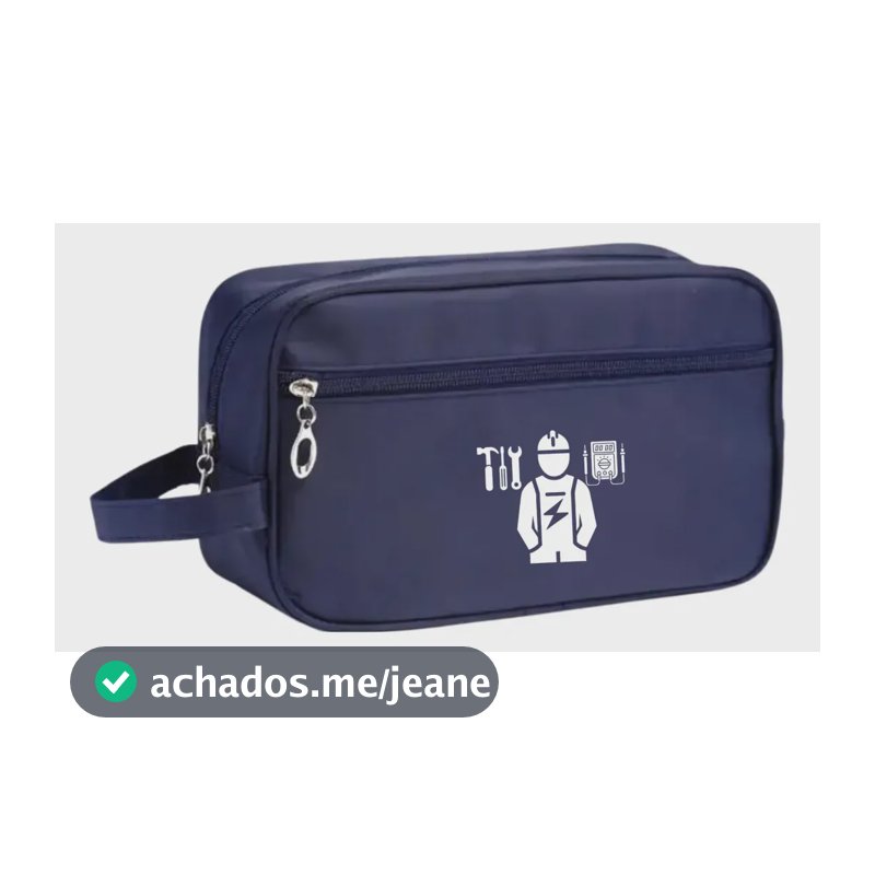 Bolsa De Ferramentas Portátil Impermeável Porta Objetos Azul