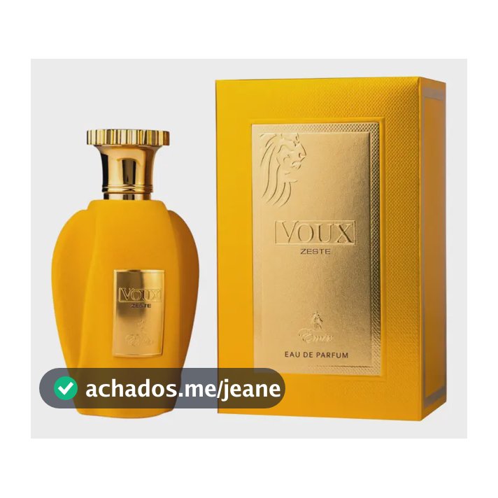 Perfume Árabe Emir Voux Zeste Edp 100ml Paris Corner