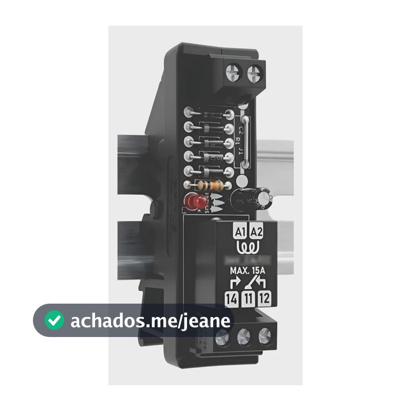 Relé Acoplador Interface Aa 5v, 12v, 24v, 48v, 127v E 220v