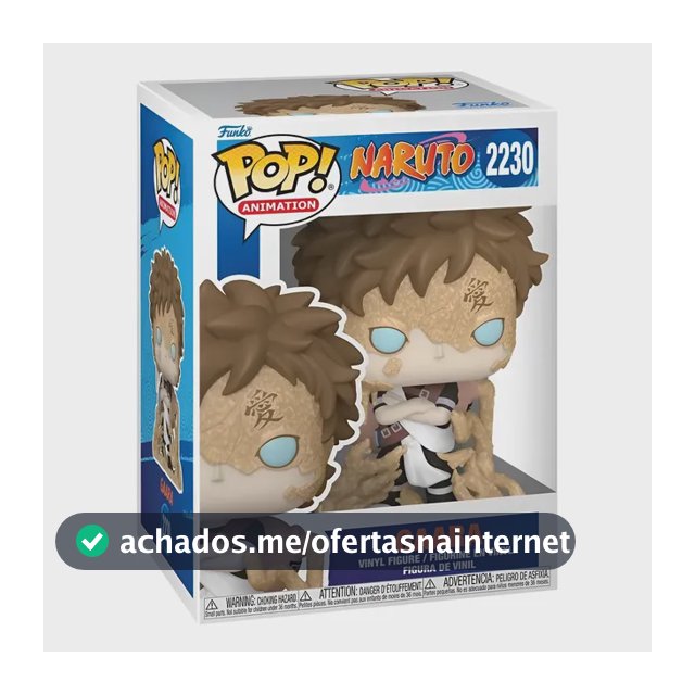 Estatueta Funko Pop! Vinil Naruto Gaara De 9,5 Cm
