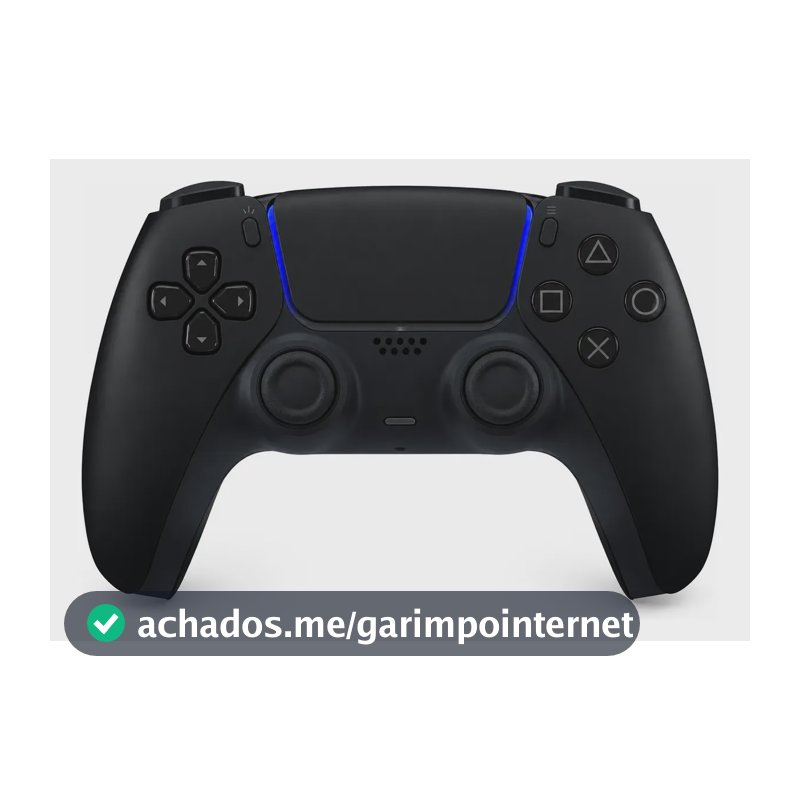 Controle Joystick Sony Playstation Dualsense Midnight Black Preto