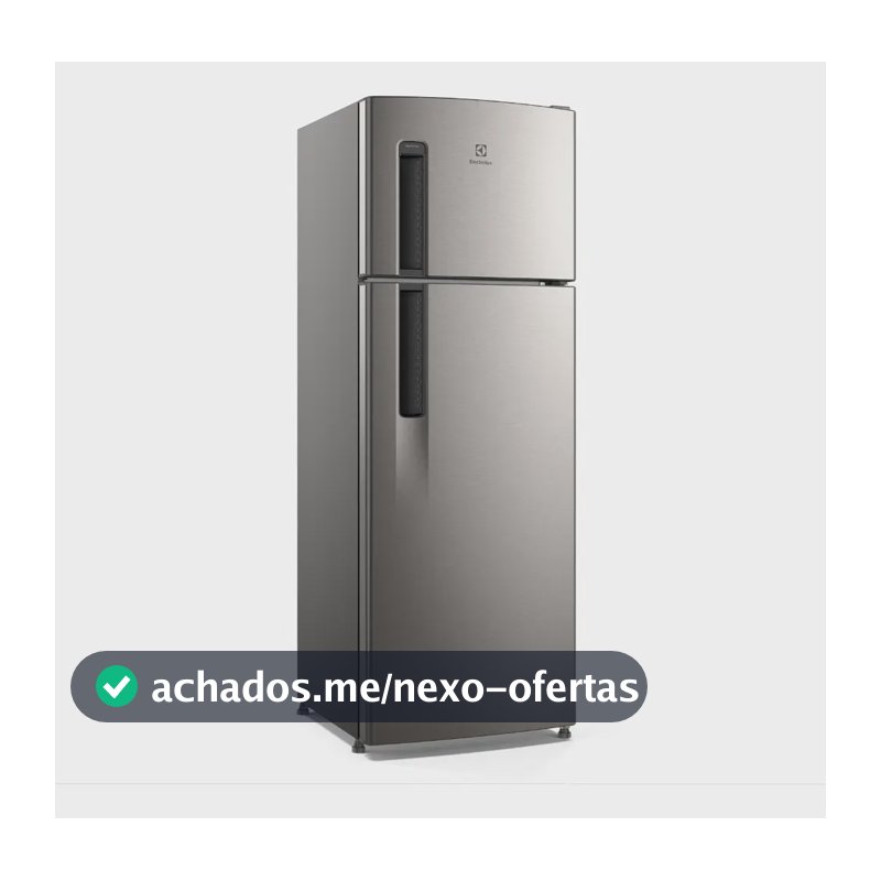 Geladeira Electrolux Frost Free 320L Duplex Inox Look (TF38S)