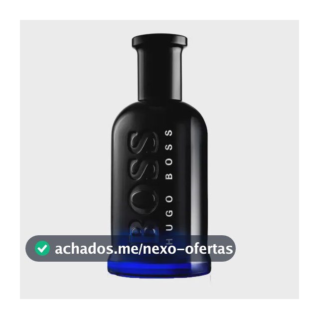 Perfume Hugo Boss Bottled Night Masculino Eau De Toilette 100Ml