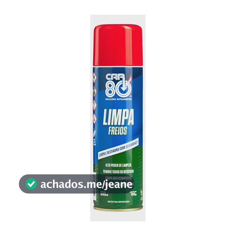 Limpa Freios Spray 300ml Car80