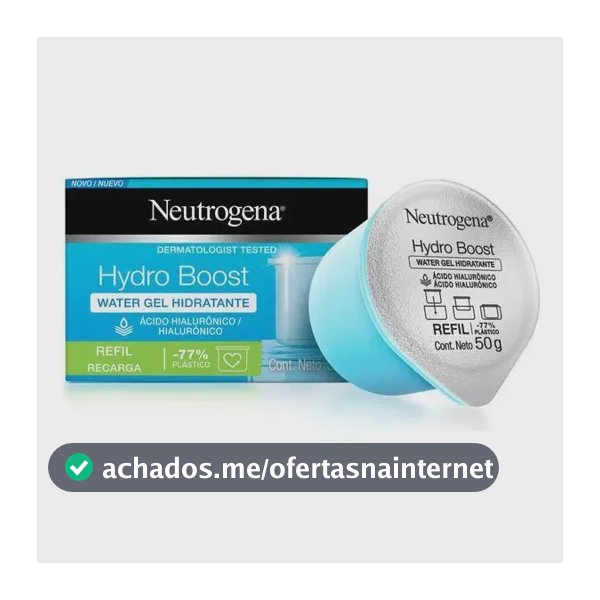 Neutrogena Hydro Boost com ácido hialurônico 50gr Hora de aplicação Dia Tipo de pele normal
