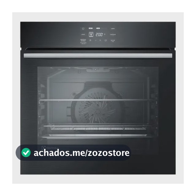 Forno de Embutir Elétrico Electrolux 80L Experience Air fryer, PerfectCook360 e Painel Touch (OE8EA)