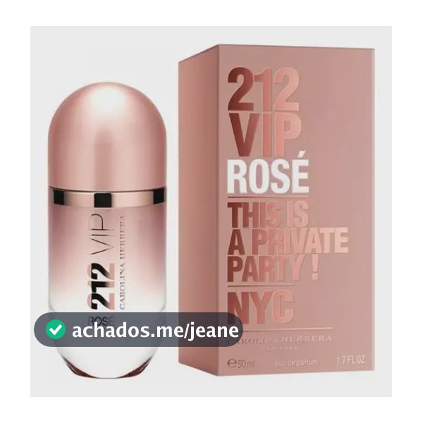Carolina Herreira 212 Vip Rose Femme- 50ml Edp