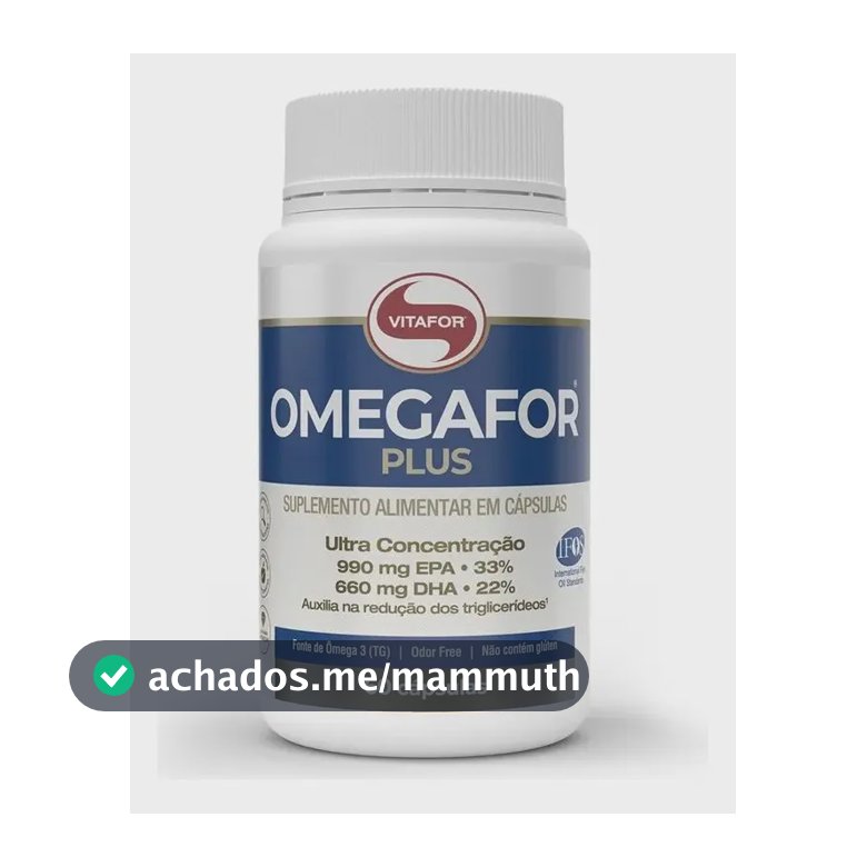 Ômegafor Plus Ultra Concentrado 60 Caps Original - Vitafor