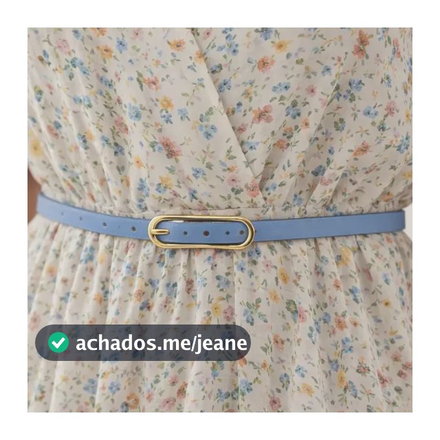 Cinto Fininho 1 Cm Ideal Para Vestido Couro Legítimo Fino