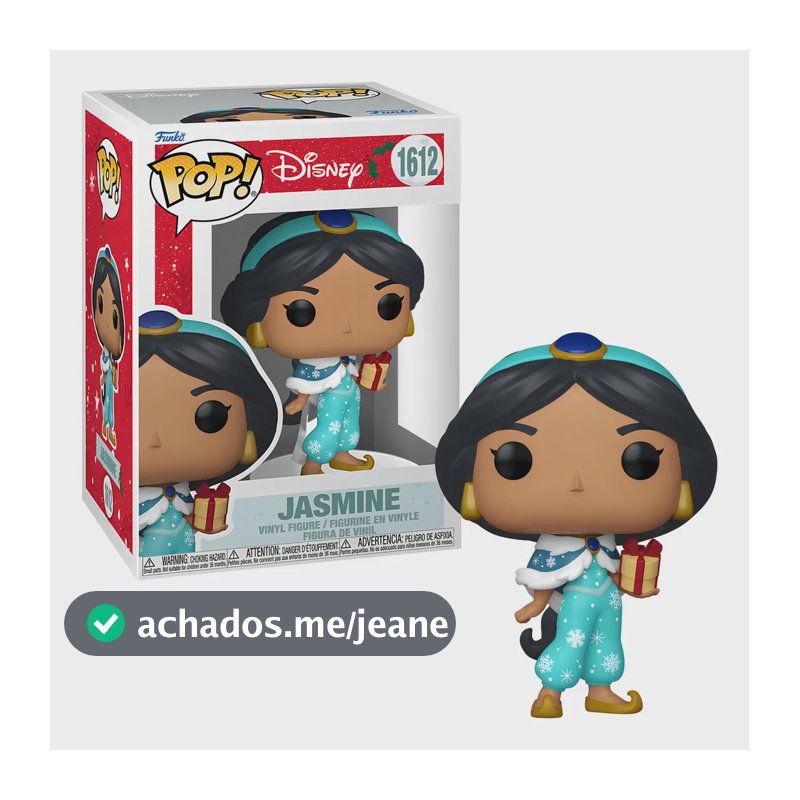 Funko Pop! Férias de princesas - Jasmine