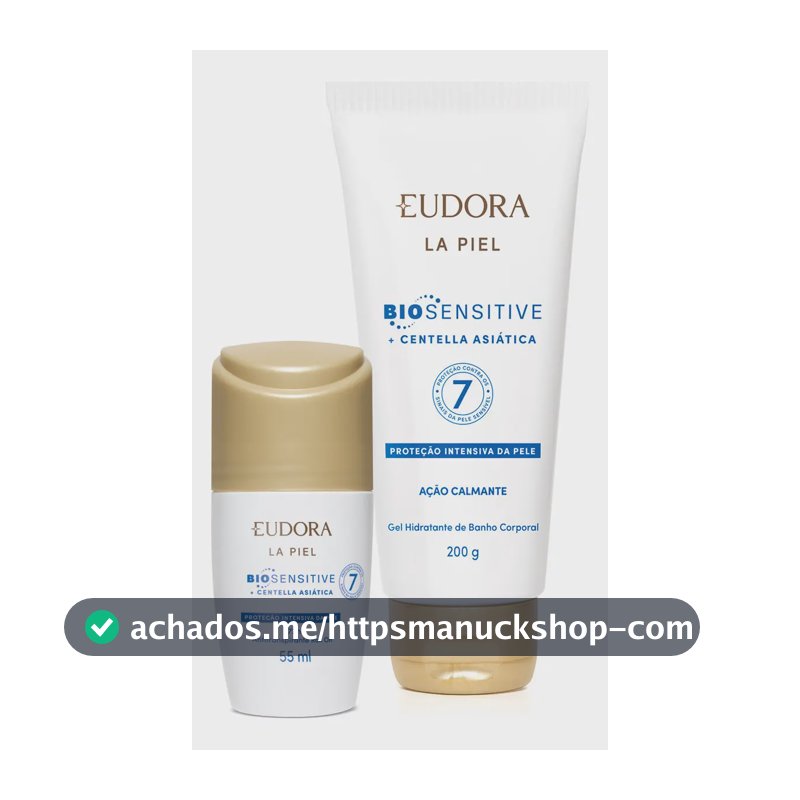 Combo La Piel Biosensitive + Centella Asiática: Gel De Banho