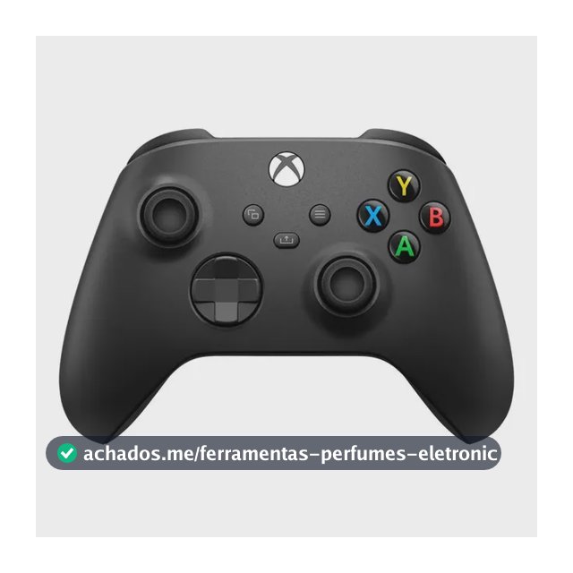 Controle Sem Fio Microsoft Xbox Pc Ep2-40581 Carbon Black Carbon Black