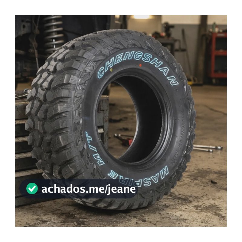 Pneu Chengshan Maspire M/t Lt 120/117 Hilux Sw4 L200 Pajero Q