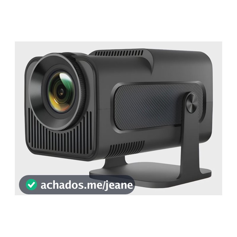 Projetor Hy320 Mini Wifi Full Hd Bluetooth Android Cinema Preto 127/220v