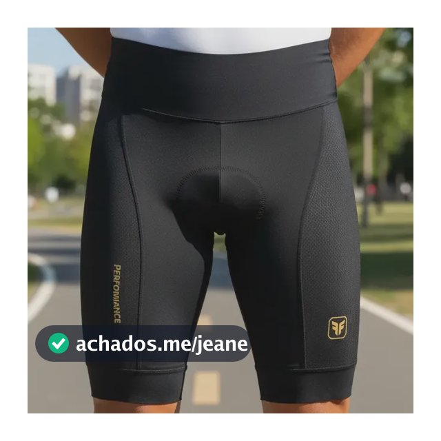 Bermuda Para Cilcismo Performance Masculina Carbon 2025 Mtb