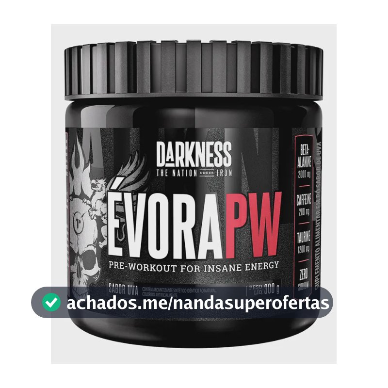 Pré Treino Évora Pw Darkness Uva 300g Integralmédica