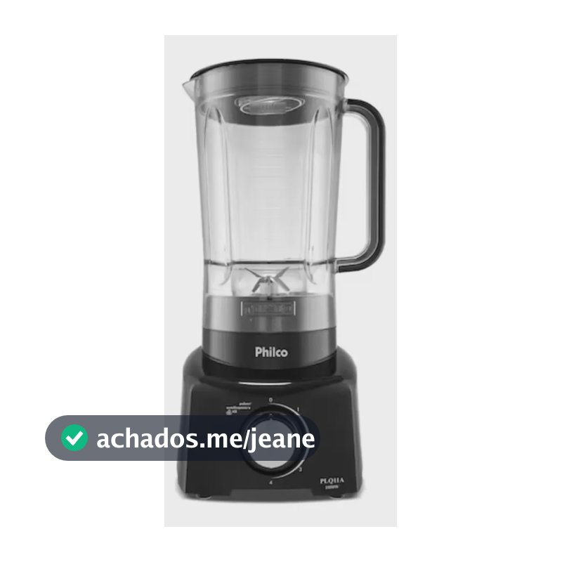 Liquidificador Philco 2,7L 4 Velocidades 1050W PLQ11A