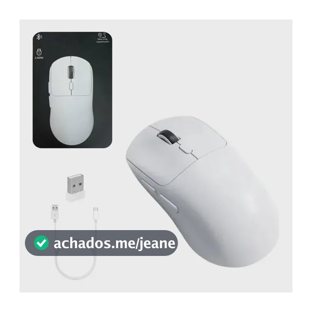 Mouse De Escritório/jogos De 6 Kdpi 2,4 G/bluetooth 500 Mah