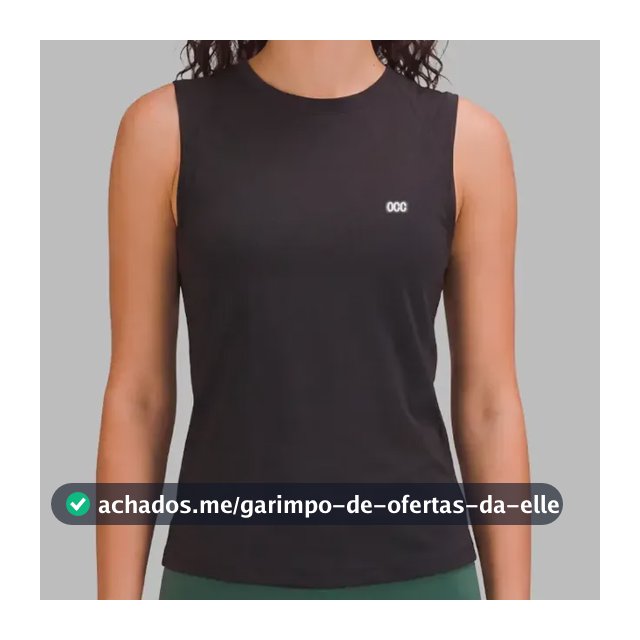Camisa Regata Feminina Poliamida Furadinha Corrida Academia Preto G