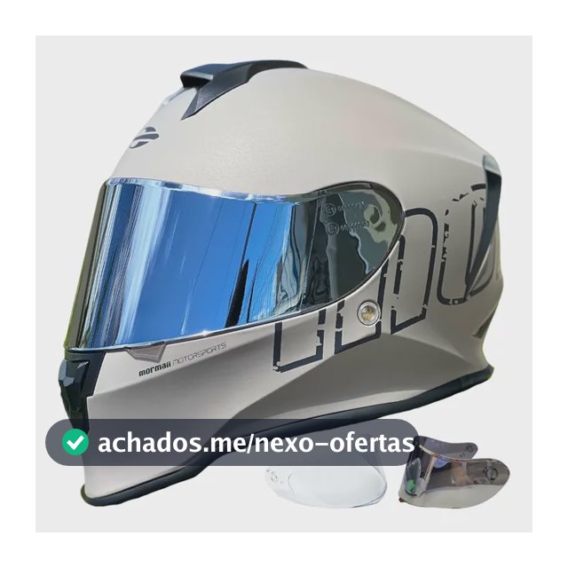 Capacete Mormaii M1 Fechado Diversas Cores - Promoção