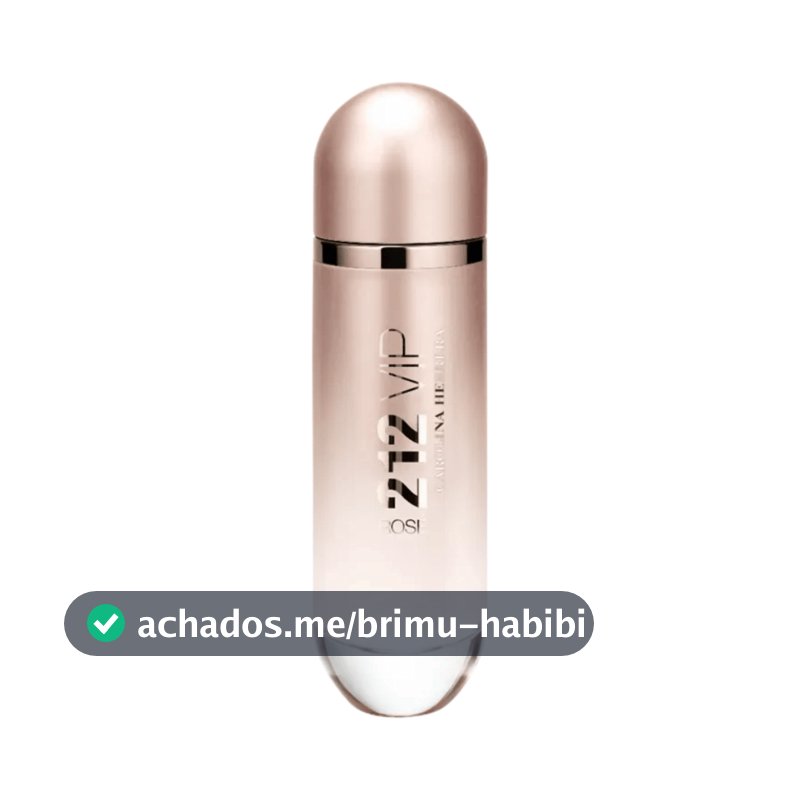 Perfume 212 VIP Rosé Carolina Herrera Eau de Parfum 125ml feminino