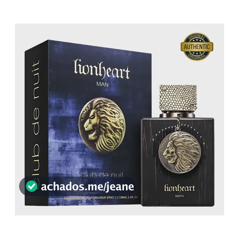 Perfume Arabe Armaf Club De Nuit Lionheart Man Edp 100ml