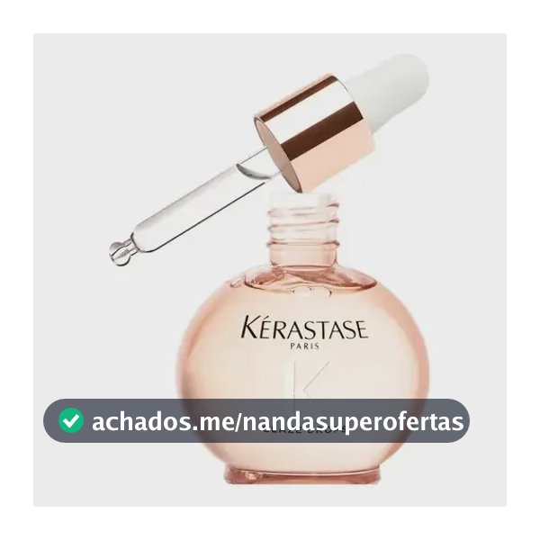 Óleo Capilar Kérastase Gloss Absolu Glaze Drops, Brilho Intenso Para Cabelos, Controle de Frizz, 45ml