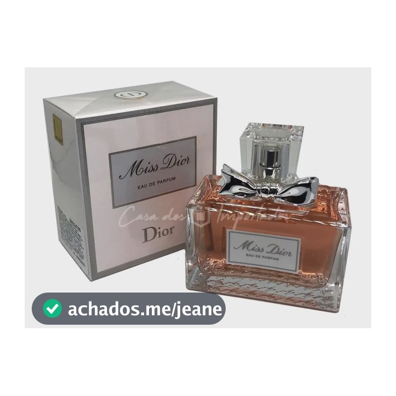Perfume Dior Miss Dior Eau De Parfum Feminino 100ml Floral