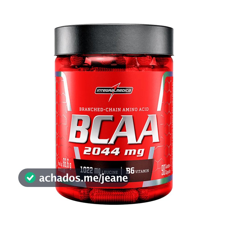 BCAA 2044mg Integralmédica BCAA 2044mg 90 Cápsulas