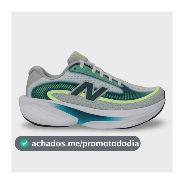 Tênis New Balance Feminino Fresh Foam Ellipse Corrida Cinza E Verde 39 Br